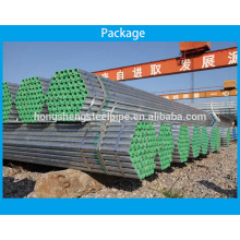 A53 padrão Tubo de aço estrutural galvanizado